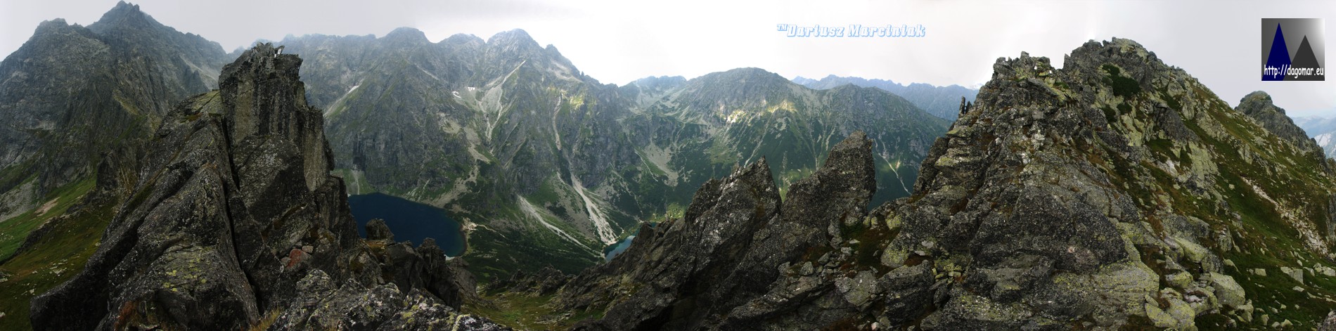 Panorama z Marusarzowej Turni